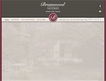 Tablet Screenshot of bramwoodcottages.co.uk